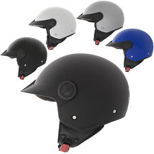 Open Face Jet Helmet Lid Motorbike Scooter Quad Peak A-PRO