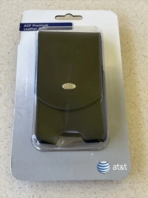 AGF (AT&T) Universal Premium Genuine Leather Phone Case/Holster for Blackberry Foto 1 de 2