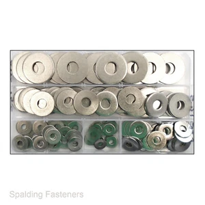 A2 Stainless Steel Extra/Thick Form G Flat Washers M4 M5 M6 M8 M10 - Imagen 1 de 10