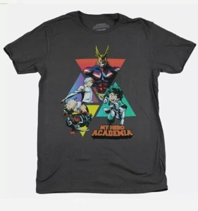 My Hero Academia Standard dunkelgraues T-Shirt Erwachsene - Bild 1 von 1