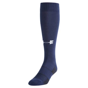 UNDER ARMOUR UA Team Performance OTC Socks sz M Medium (4-8.5) Navy Blue - Picture 1 of 1