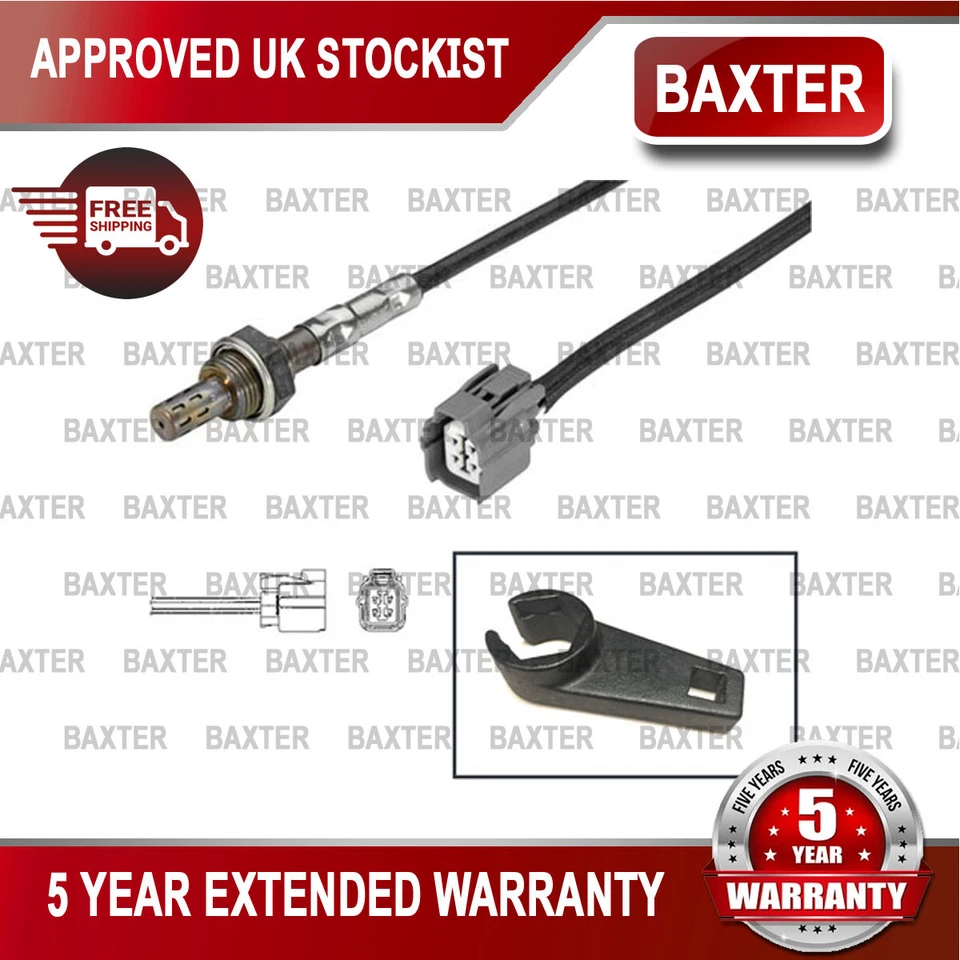 Adatto per Rover 600 Honda Accord Sensore Lambda + Strumento Raccordo Baxter Anteriore 4 Fili - Immagine 1 di 1