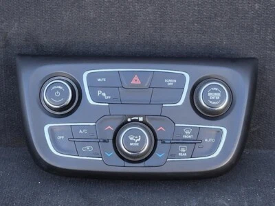 Jeep Compass 2017-2018 aire acondicionado calefacción temperatura climatización pila central OEM Foto 1 de 4