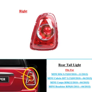 Rear Right Tail Signal Light Lamp For Mini R56 LCI R57 LCI R58 R59 10-15 No Bulb - Picture 1 of 6