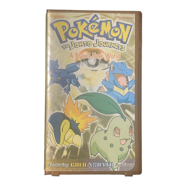 VHS Pokémon Liga Johto Gold Edition Fânzeres E São Pedro Da Cova • OLX  Portugal