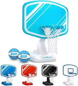 Splash Hoop Swimming Pool Basketball Game, Includes Poolside Water Basketball Ho - Picture 1 of 6