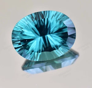 Turmalina natural 33,70 quilates Paraiba verdosa azul neón cobre piedras preciosas sueltas - Imagen 1 de 6