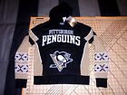 YOUTH SMALL NHL PITTSBURGH PENGUINS KNIT HOODED SWEATER - NWT