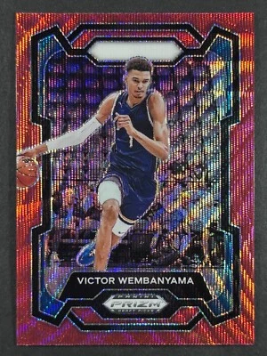 Баскетбольная карточка 2024 Panini Prizm Draft Picks Red Wave Prizm — выберите карточку - Изображение 1 из 4