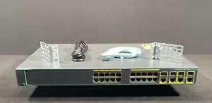 Cisco Catalyst WS-C2960G-24TC-L 24 Port Gigabit Ethernet Switch-Fast Shipping - Picture 1 of 5