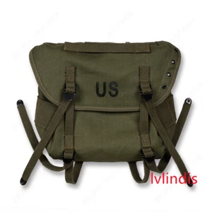 Réplica Bolsa Paquete Expansión Lona Haversack M1961 Militar de Vietnam - Imagen 1 de 10