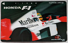 Ayrton Senna McLaren Honda Formula 1 Japanese Telephone Card Marlboro Rare