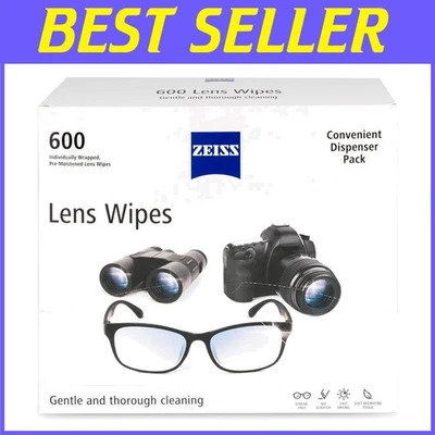 Eyeglass Cleaning Wipes, 600 Ct - Convenient & Effective - Image 1 of 4