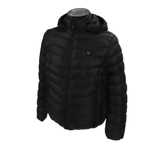 (XL)Heated Jacket Electric Heating Jacket For Fishing Easy To Clean Warm Black - Picture 1 of 12