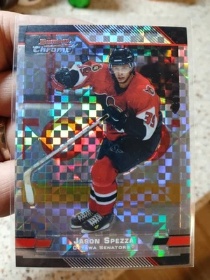 2003-04 Bowman Chrome Draft Picks & Prospects - Jason Spezza #74 X-Fractor /150 - Image 1 of 2