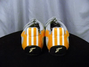 Size 10 Adidas Team Goodyear Mens Orange Low Top Lace-Up Racing Driving Shoes - Picture 1 of 10
