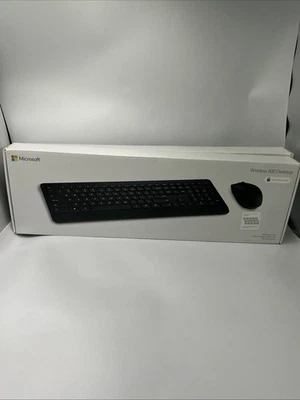 Microsoft Wireless Desktop 900 Keyboard & Mouse Set - Black - Sealed - Image 1 of 4
