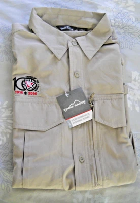 BOY SCOUTS OF AMERICA ORDER OF THE ARROW SHIRT BY EDDIE BAUER, MEN'S XL, NEW - Image 1 of 4