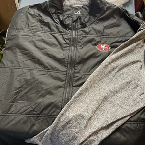 Cutter & Buck SAN FRANCISCO 49ERS Full Zip Jacket Men’s 3XB CB DryTec 3TG - Picture 1 of 6