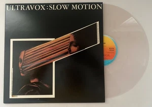 Ultravox - Slow Motion / Dislocation 12" Clear Vinyl Single Record 1978 Ex / Vg+ - Bild 1 von 11