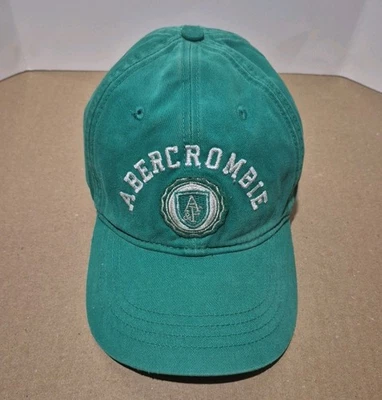 Abercrombie & Fitch Green Hat Cap Adjustable Strap, One Size - Image 1 of 4