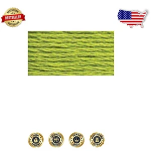 100g Parrot Green Six Strand Embroidery Floss - Perfect for Cross Stitch & More - Picture 1 of 2