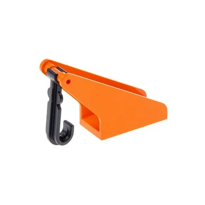 1x Lego Fabuland brazo grúa 2x4x3 gancho naranja camión de remolque negro 3997 fabhook Foto 1 de 3