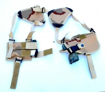 Shoulder Holster Concealed Carry Gun Holster Walther Glock Pistol  DESERT MULTI - Image 1 of 4
