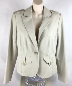 Worthington / Lined Washable Business Career Blazer Jacket / Women Size 6 - Picture 1 of 3