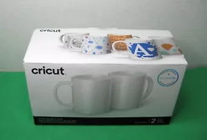 Cricut Blank Ceramic 12 oz. Mugs Infusible Ink Compatible 2-Count White - Picture 1 of 13