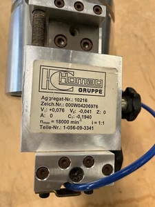 Homag 1-056-09-3341 Aggregate Recording for Milling Tool Speed Max 18000 - Picture 1 of 10
