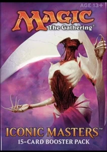 6X MTG Magic The Gathering Iconic Masters English Booster Pack Sealed (6 Packs) - Picture 1 of 3