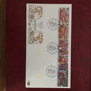 1988 SPANISH ARMADA FIRST DAY COVER PLYMOUTH SHS.* - Picture 1 of 5
