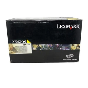 STALÓWKA Lexmark X792X1YG (X792X4YG) ŻÓŁTY TONER SERIA X792 Open Box - Zdjęcie 1 z 8