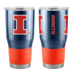NCAA College Illinois Fighting Illini 30 oz Edelstahl Ultra Reisebecher - Bild 1 von 1
