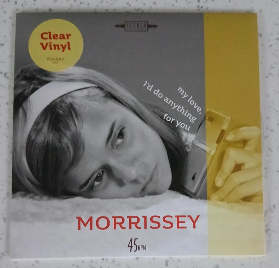 MORRISSEY My Love, I'd Do Anything For You 7"  MINT  Smiths Singer - Image 1 of 1
