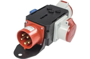 AS Schwabe CEE-Adapter MIXO MOSEL 1xCEE-Stecker 400V, 32 A, 5-polig IP44 - Bild 1 von 3