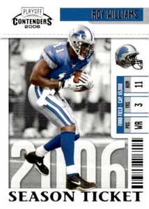 2006 Playoff Contenders #32 Roy Williams - Picture 1 of 2