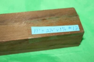 Wood Blank Hawaiian Figured  Koa Knife Shaker 17" x 2 1/4" x 1 3/4 " #12 - Picture 1 of 6