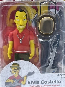 NECA Simpsons 25th Anniversary Elvis Costello Figure Series 4 Greatest Guest - Picture 1 of 24