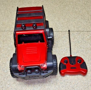 White Hat Toy Company Red Remote Control Jeep. Used but Works Great - Picture 1 of 7
