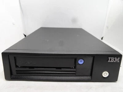 IBM Ultrium4 LTO4 SAS HH External Tape Drive 3580-H4V 46C2380 TS2240 46C2388  - Image 1 of 4
