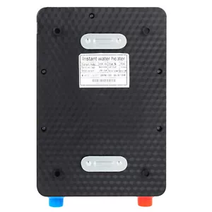 220V 8L Instant Electric Tankless Home Hot Water Heater 6500W Whole House Black - Picture 1 of 13