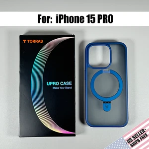 Funda Torras para iPhone 15 Pro - Azul Esmerilado | Magnética | Soporte Ostand - Imagen 1 de 17