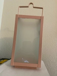 Carcasa de lámpara de metal/policarbonato - rosa malva polvoriento - 10" x 5" - Imagen 1 de 4