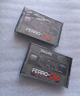 2 x Philips Ferro C60 Vintage Audio Cassette Tape NEW 1981 Made in Belgium