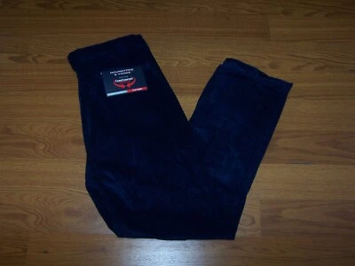 Size 38x30 Mens Classic Fit Flat Front Roundtree & Yorke Corduroy Pants (Navy) - Image 1 of 4