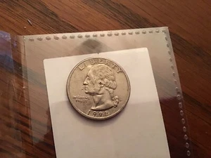 1998 Washington 25 Cent Error Circulated - Picture 1 of 3