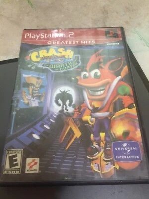 Crash Bandicoot The Wrath of Cortex Sony PlayStation 2 PS2 No Manual - Image 1 of 3