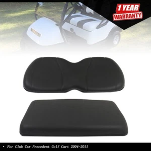 Front Seat Cushion & Backrest Golf Cart For Club Car Precedent 2004-2011 New - Picture 1 of 23